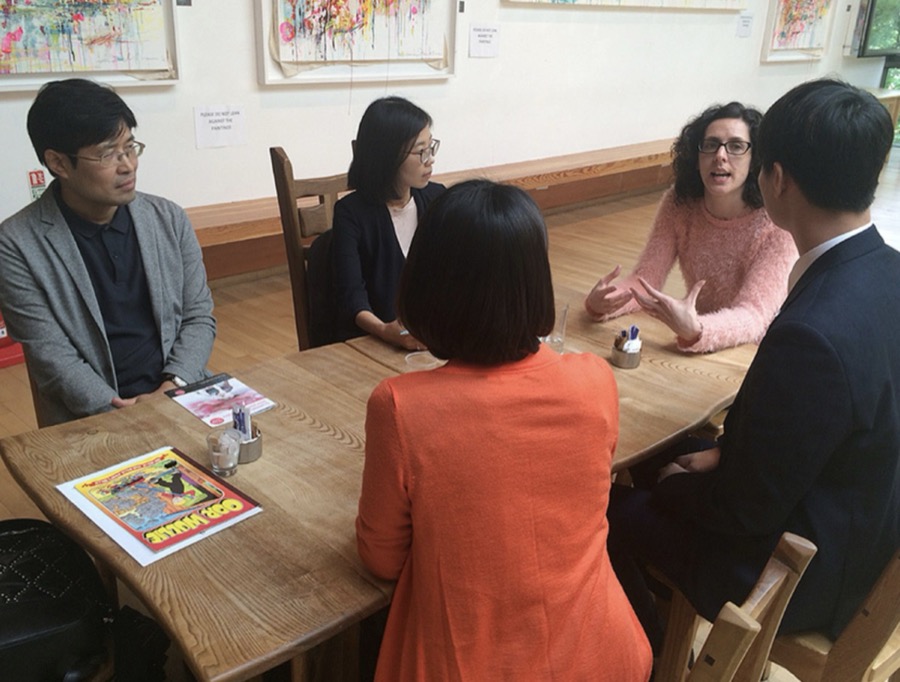 한국문화관광연구원 런던 관광청 전문 통역